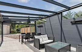 Pergola verre