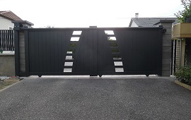 Portail coulissant design
